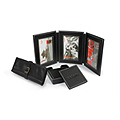3 Section Photo Frame, Roll Up Jewelry Roll and 4 pc Coaster Set