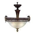 Chandelier Ceiling Light w/Glass Shade